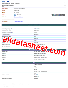 GSP50-200-3P480型号图片