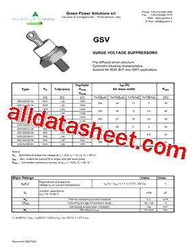 GSV22038-07型号图片