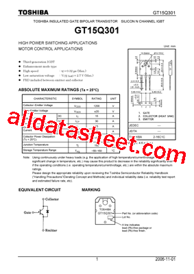 GT15Q301_06型号图片