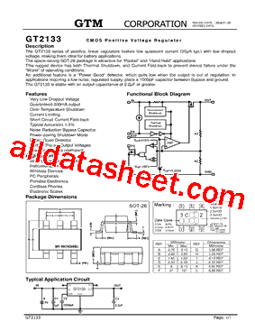 GT2133型号图片