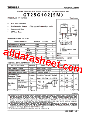GT25G102SM型号图片