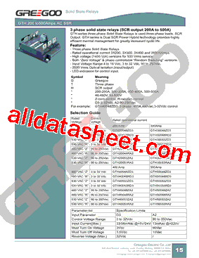 GTH20048RA2型号图片