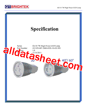 GU10X-007-3000型号图片