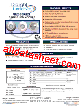 GU2-R-D-US型号图片