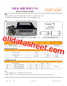 GUVX-T1XGS5-5LW9型号图片