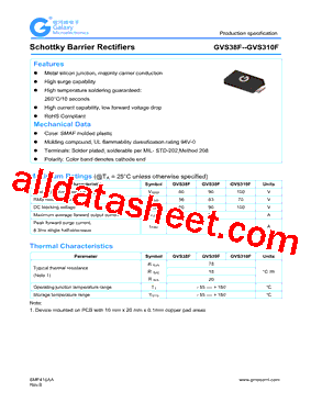 GVS310F型号图片