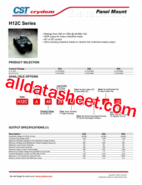 H12CD4890FP型号图片