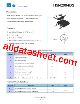 H5N2004DSTL型号图片