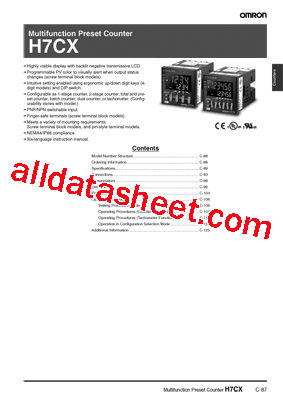 H7CX-A11USD型号图片