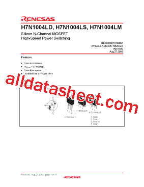 H7N1004LD型号图片