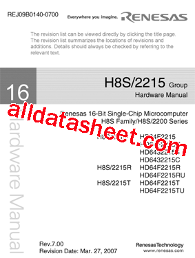 H8S2215T型号图片