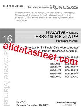 H8S/2196S型号图片