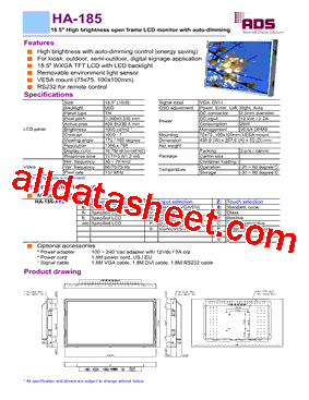 HA-185-AHC型号图片