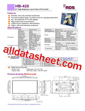 HA-420-AHI型号图片