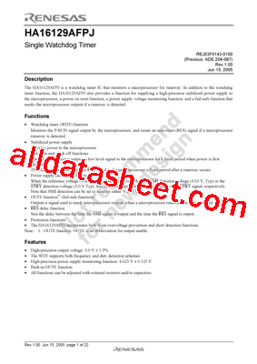 HA16129AFPJ型号图片