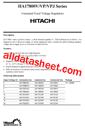 HA17815VP型号图片