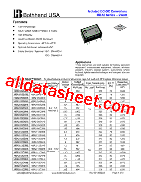 HBA2-12DBH6型号图片