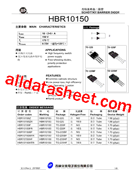 HBR10150型号图片