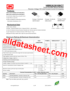 HBRX30100CT型号图片