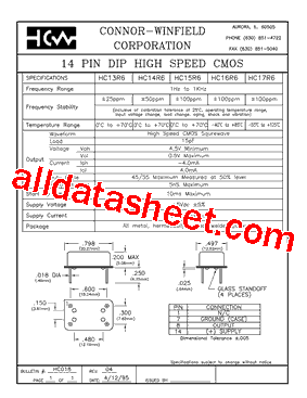 HC16R6型号图片