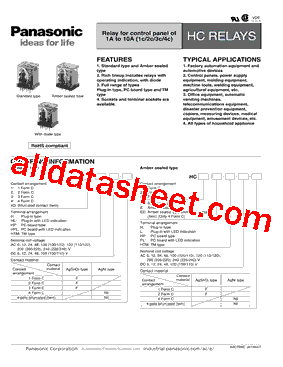 HC1E-L-DC100V-F型号图片