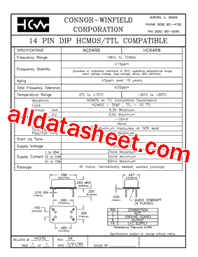 HC64R8型号图片