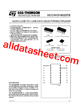 HCF40257型号图片