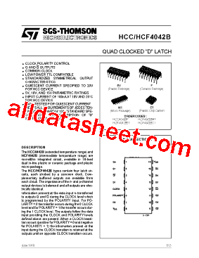 HCF4042BM1型号图片