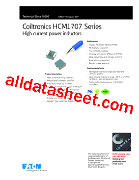 HCM1707-330-R型号图片