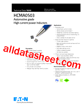 HCMA0503-R20-R型号图片