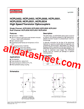 HCPL0500R2型号图片