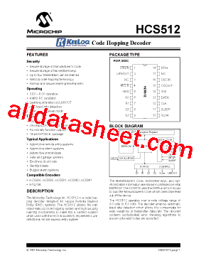 HCS512-SN型号图片