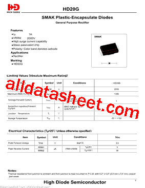 HD20G型号图片