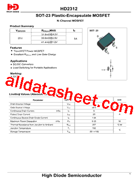 HD2312型号图片