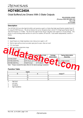 HD74BC240AFPEL型号图片