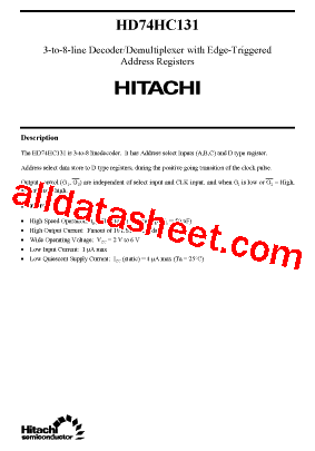 HD74HC131型号图片