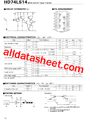 HD74LS14型号图片