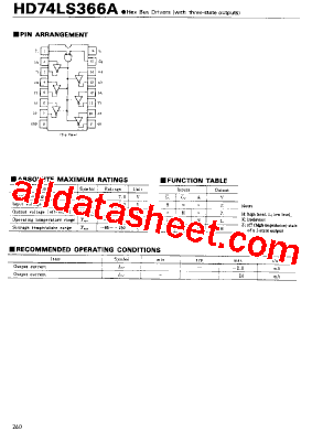 HD74LS366A型号图片