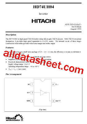 HD74UH04EL型号图片