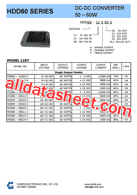 HDD50-48T512P型号图片