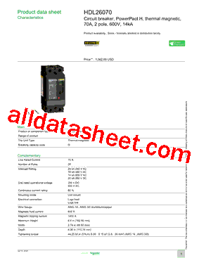 HDL26070型号图片