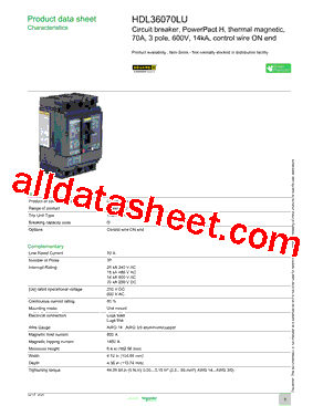 HDL36070LU型号图片