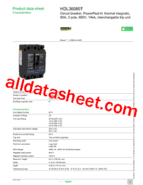 HDL36080T型号图片