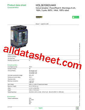 HDL36100CU44X型号图片