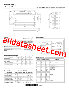 HDM16216L-C_15型号图片