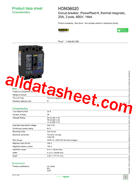 HDM36020型号图片