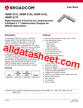 HDSP-2132型号图片