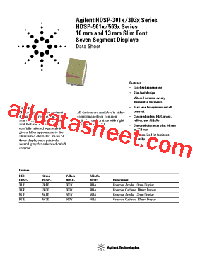 HDSP-301Y-KI300型号图片