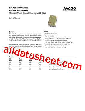 HDSP-303A型号图片