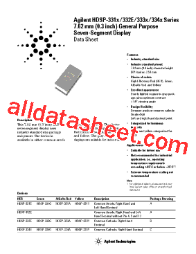 HDSP-331E-JJ000型号图片